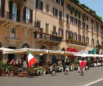 Рестораны, кафе и пиццерии в Риме. Италия